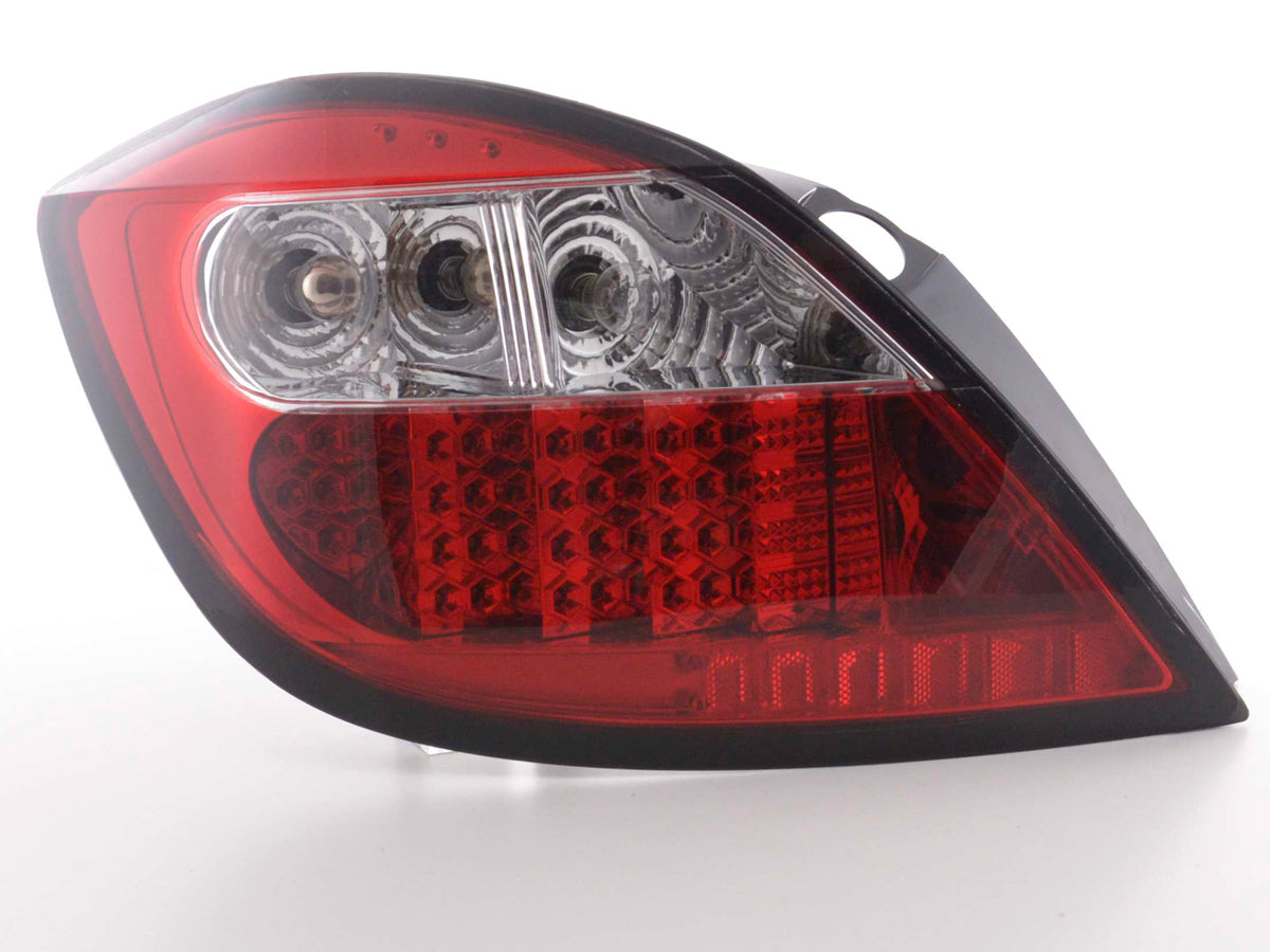 LED Rückleuchten Set Opel Astra H 5-trg 04- klar/rot LED Rückleuchten Set Opel Astra H 5-trg 04- klar/rot